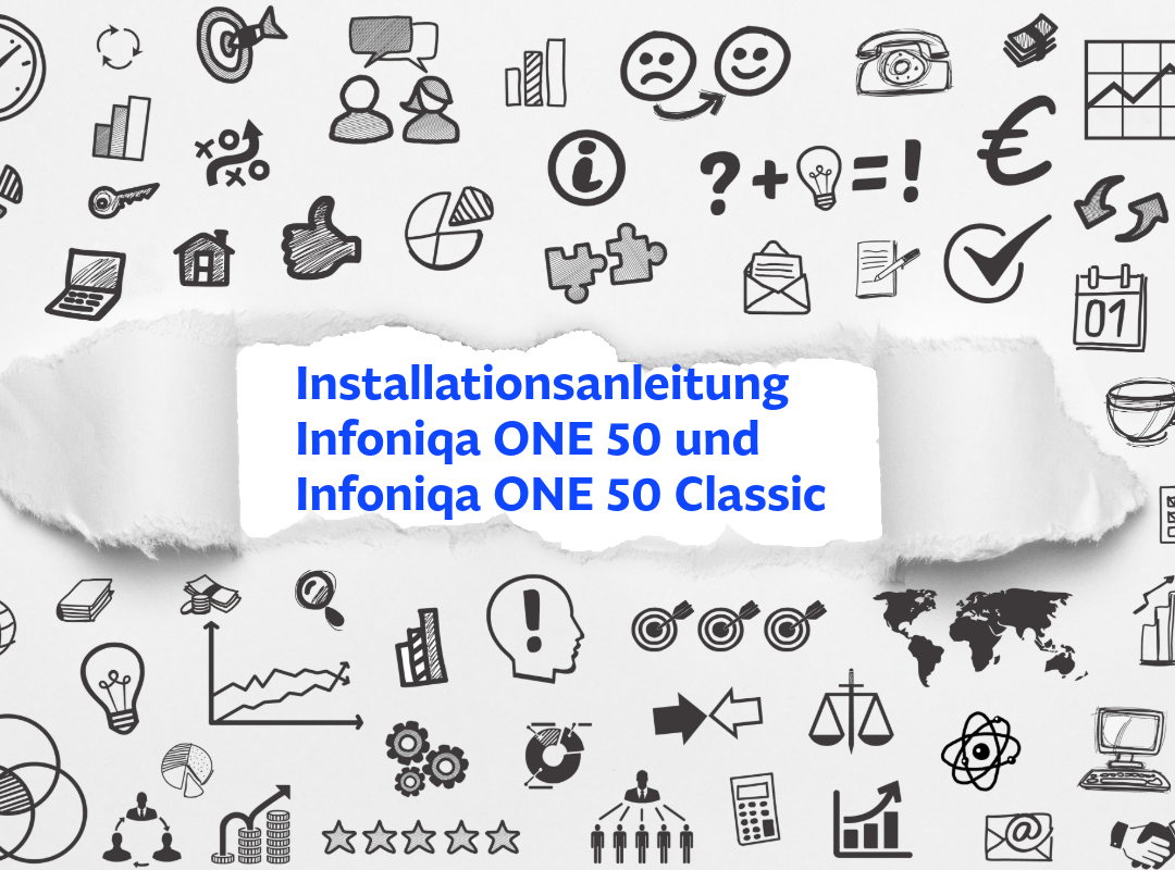 Installationsanleitung Infoniqa ONE 50 und Infoniqa ONE 50 Classic 